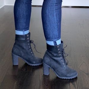 TIMBERLAND boots High Heel (Great Condition)